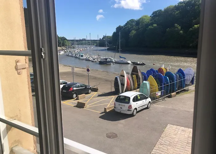 Studio Vue Sur Le Port Saint Goustan Classe 3 Etoiles!